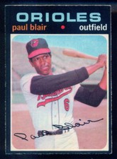 1971 TOPPS OPC O PEE CHEE BASEBALL MLB #53 Paul Blair NM-MT Baltimore Orioles