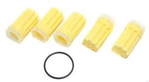 5 Filter Filtereinsatz Ölfilter Heizung Siku gelb 50 µm Dich - Bild 1 von 1