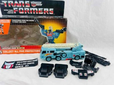 Transformers Original G1 1986 Protectobot Hot Spot Complete for Defensor Metal - Image 1 of 4
