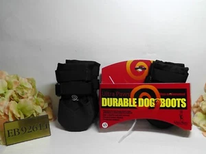 Ultra Paws schwarze robuste Hundestiefel, 4 Stück Größe S*****NEU***** - Bild 1 von 12