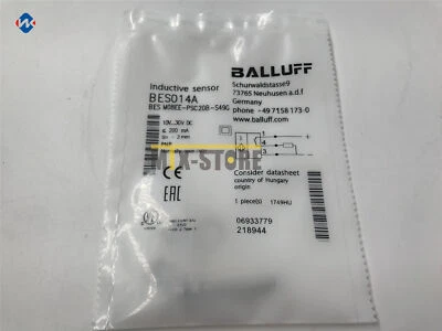 1PCS New BALLUFF BES014A BES M08EE-PSC20B-S49G Sensor&Proximity Switch  - Image 1 of 4