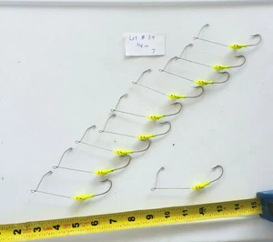 10 CABEZAS SPINNERBAIT 1/4 - 3/8 oz - Cuerpos Spinnerbait - Lote # 34 - Gráfico - Imagen 1 de 1