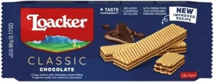 Wafers, Chocolate Flavour Wafer Biscuits, Classic Italian Biscuits, All Natural - Picture 1 of 2