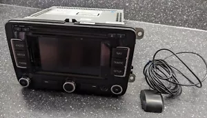 VW RNS 315 3C0035279D Head Unit Satnav 5" GPS Touchscreen +Code Great Condition - Picture 1 of 5