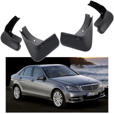 Guardabarros guardabarros guardabarros guardabarros para Mercedes-Benz Clase C 2012-2014 Foto 1 de 4