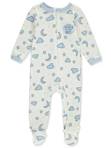 Baby Views Baby Boys' Heavenly Boys' Footed Coveralls - Picture 1 of 3