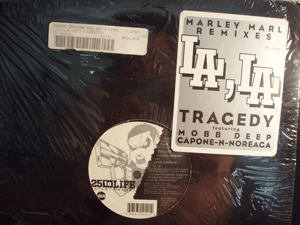 TRAGEDY - LA, LA (REMIXES) (12")  1996!!  RARE!!  MOBB DEEP + CAPONE-N-NOREAGA!! - Image 1 of 1