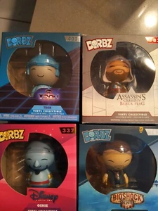 Dorbz Konvolut vier Figuren Tron, Edward, Genie, Booker  - Bild 1 von 8