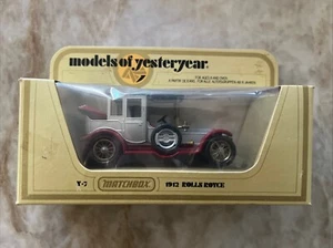 Vintage Lesney Matchbox Models Of Yesteryear 1912 Rolls-Royce Y-7 - Picture 1 of 1