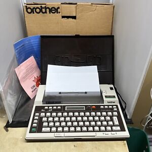 Brother EP-20 Lightweight Electronic Portable Typewriter Tested Functional
