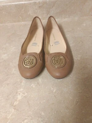 Liz Claiborne Ballet Womens 6 M Camel  Brown Flat Slip  - Image 1 of 4