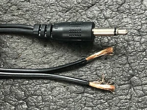 3,5 mm Stecker auf blankes Kabel 3 Fuß LAUTSPRECHERKABEL, REINES KUPFER BERGQUIST - Bild 1 von 4