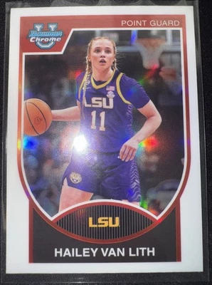 2024 Bowman Chrome U Hailey Van Lith #07B-26 LSU - Image 1 of 2