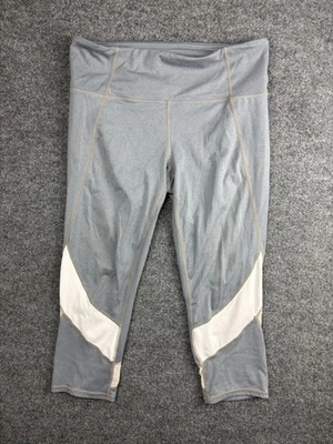 Leggings Athleta para mujer grandes recortados pantalones de yoga paneles de malla ropa deportiva fitness Foto 1 de 4