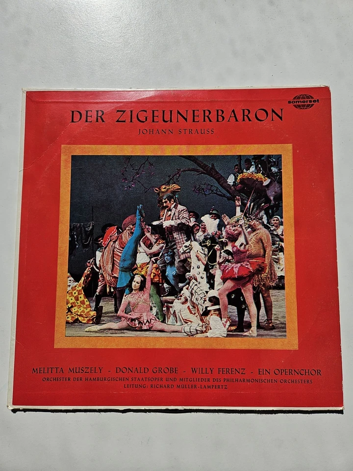 Der Zigeunerbaron Johann Strauss alte Schallplatte - Bild 1 von 4