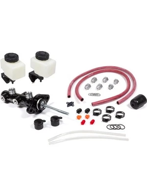 Wilwood M/C Tandem Remote 15/16 Dia Diecast Dual Outlet Wilwood (260-14242-BK) - Image 1 of 4