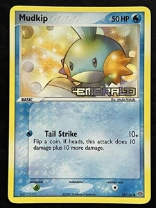 Pokemon Mudkip Reverse Holo - EX Emerald - 56/106 LP - Picture 1 of 2
