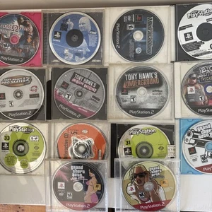 Sony PlayStation 2 PS2 Bulk Video Game Lot of 14 Discs Only - Picture 1 of 7