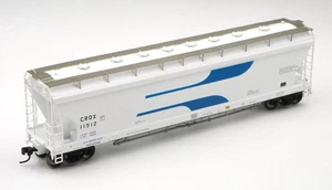 Atlas HO Chicago Leasing ACF PressureAide Center Flow Covered Hopper CRDX #11512 - Picture 1 of 9