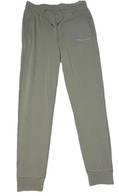 Joggers femininas True Religion tamanho 8 cor pinho deserto, novas com etiquetas - Imagem 1 de 4