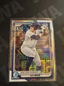 2024 Bowman Chrome - Prospects Ben Rice #BCP-186 Mojo Refractor (RC) - Picture 1 of 3