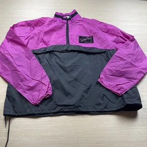 Vintage Hondaline Honda Windbreaker Jacket Flaws Holes Scooter Mania L 90s 80s - Picture 1 of 14