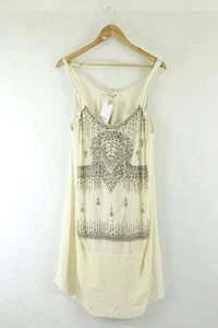 Burning Torch Cream Dress L by Reluv Clothing - Picture 1 of 2