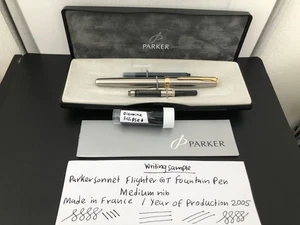 Parker Sonnet Flighter GT Fountain Pen with Box, Converter etc - Picture 1 of 11