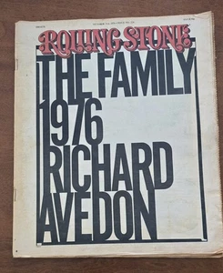 Vtg (1976) Oct. 21st "Rolling Stone" Magazine (#224), Straight Arrow Publishers - Picture 1 of 4