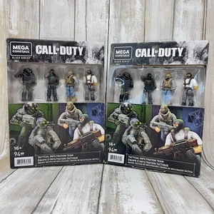 2 pk - MEGA Construx Black Series Call of Duty Tactical Infiltration Team 94 pcs - Picture 1 of 4