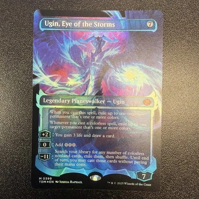 Ugin, Eye of the Storms (Showcase) Tarkir: Dragonstorm Foil 0399 Nm JY - Image 1 of 4