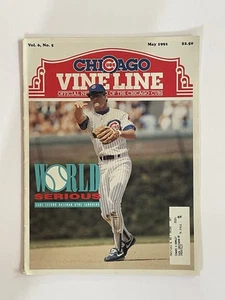 Vintage Ryne Sandberg Chicago Vineline Magazin Mai 1991 Vol.6, Nr.5 - Bild 1 von 3