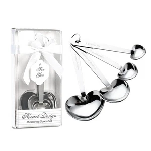 30 Packs Heart Shaped Measuring Spoon Tea Spoons Wedding Baby Shower Favors f... - Picture 1 of 7