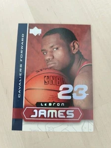 2003-04 Upper Deck Superstars LeBron James Rookie Card RC #LBJ-1 Cavaliers - Picture 1 of 2