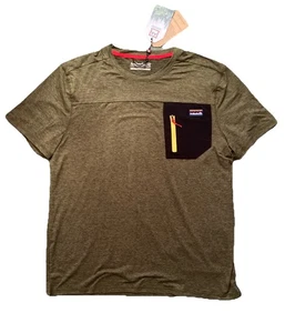 Avalanche Mountain Men's XL Gorge Forrest Green Dri Fit T Shirt With Logos NWT - Picture 1 of 9