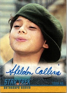 Sheldon Collins as Tough Kid – Star Trek TOS 40th Anniversary Autograph Card #A1 - Picture 1 of 2