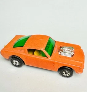 1970 Wildcat Dragster No. 8 Lesney Superfast w/ Black Base Mustang Fastback - Picture 1 of 6