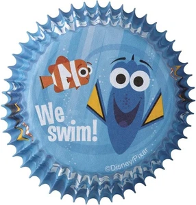Finding Dory 50 Ct Baking Cups Party Cupcakes Liners Treats - Picture 1 of 2
