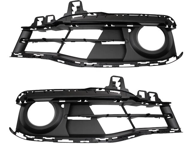 TRQ 38GT45Y Fog Light Bezel Set Fits 2016-2018 BMW 328d - Изображение 1 из 1