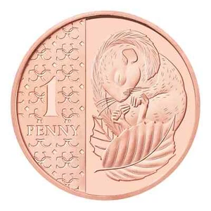 2024  1p  DORMOUSE  Coin Brilliant Uncirculated BUNC SUPERB  VACUUM  SEALED NIFC - Picture 1 of 2