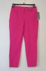 NEW Maurices 3188 Womens Skinny Ankle Mid Rise  Pink Pants Size  7/8 Regular