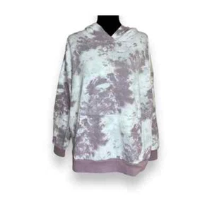 Just Be | Sudadera con capucha de tinte púrpura - Imagen 1 de 5