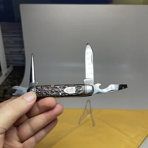 Vintage Ulster Knife Co Official Boy Scout BSA Pocket Knife - Picture 1 of 13