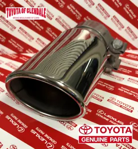 2010-2024 TOYOTA 4RUNNER CHROME EXHAUST TIP GENUINE OEM (FAST SHIP) PT932-89100 - Picture 1 of 4