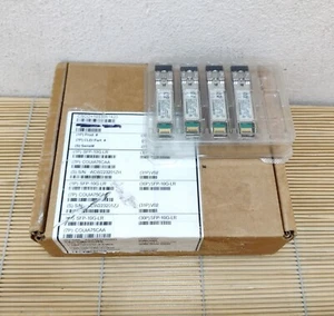 Neu Cisco Avago SFP-10G-LR SFP+ 10km Transceiver V02 Bundle of 4 New Open Box - Bild 1 von 1