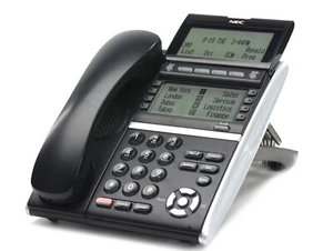 REF “A’ STOCK - NEC ITZ-8LD-3 DT800 660010 8-Button IP VOIP POE Display Phone - Picture 1 of 1