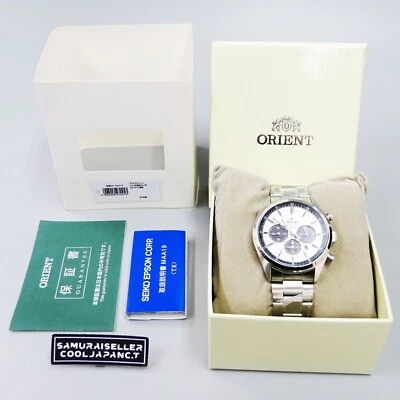 ORIENT Neo70's WV0041TX Solar Chronograph Elegant Watch 100% Genuine JAPAN NEW - image 1 of 4