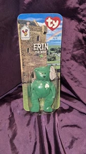 1999 McDONALDS TY BEANIE BABY ERIN THE BEAR RARE WITH TAG ERROR 1993 OAKBROOK - Bild 1 von 7