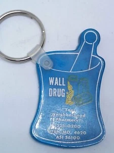 Wall Drug Item No. 4620 ASI 56100 Advertising Key Ring - Picture 1 of 3