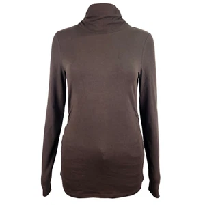 Unlisted turtleneck women's S chocolate brown stretchy winter By Kenneth Cole - Foto 1 di 6